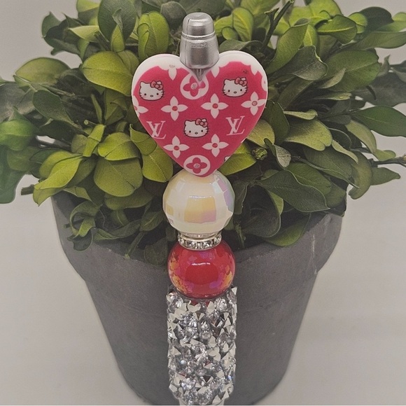 Hamdmade Fancy Bling Pen With Logo New - Picture 2 of 2